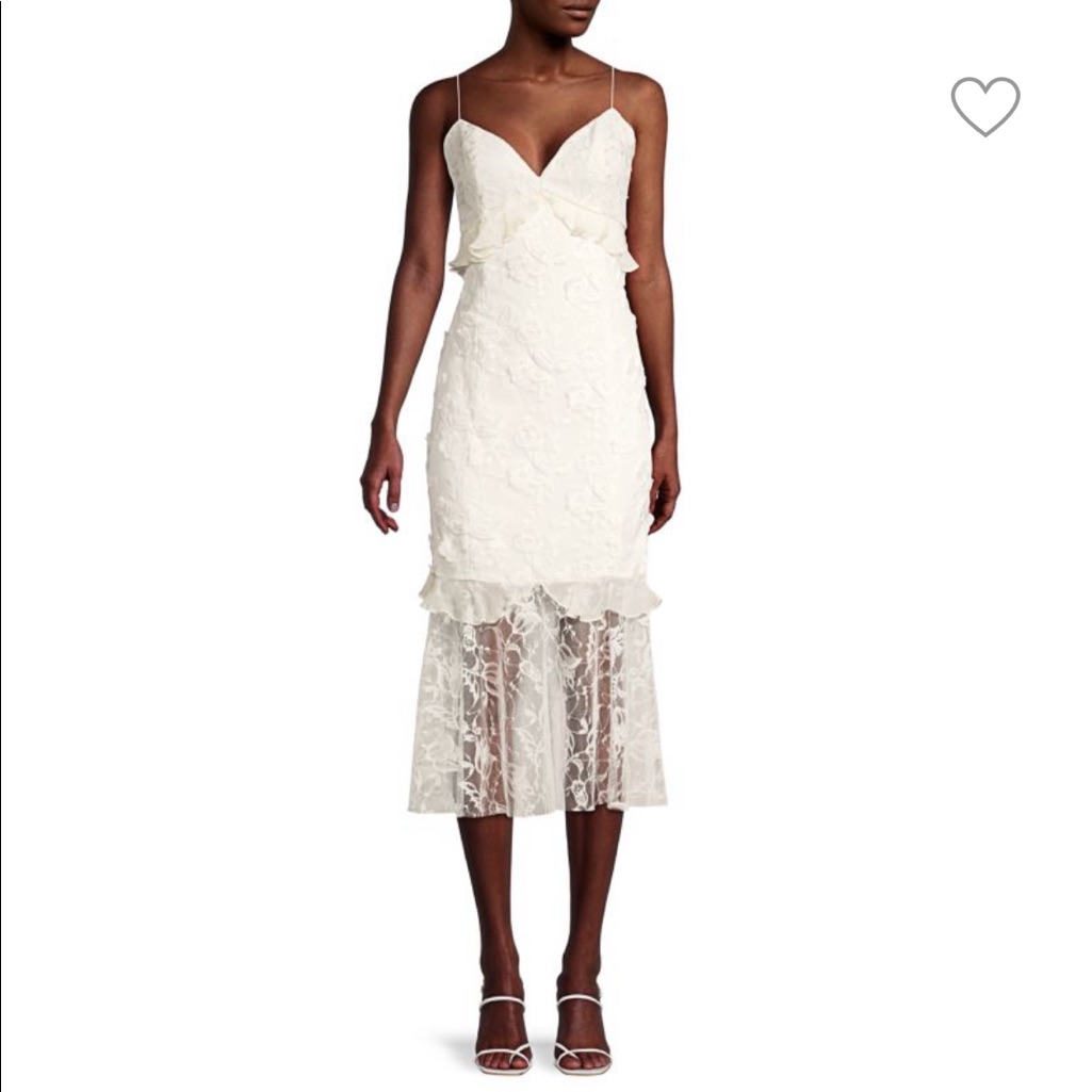 Sachin + Babi - Milan Midi Embroidered Lace Dress